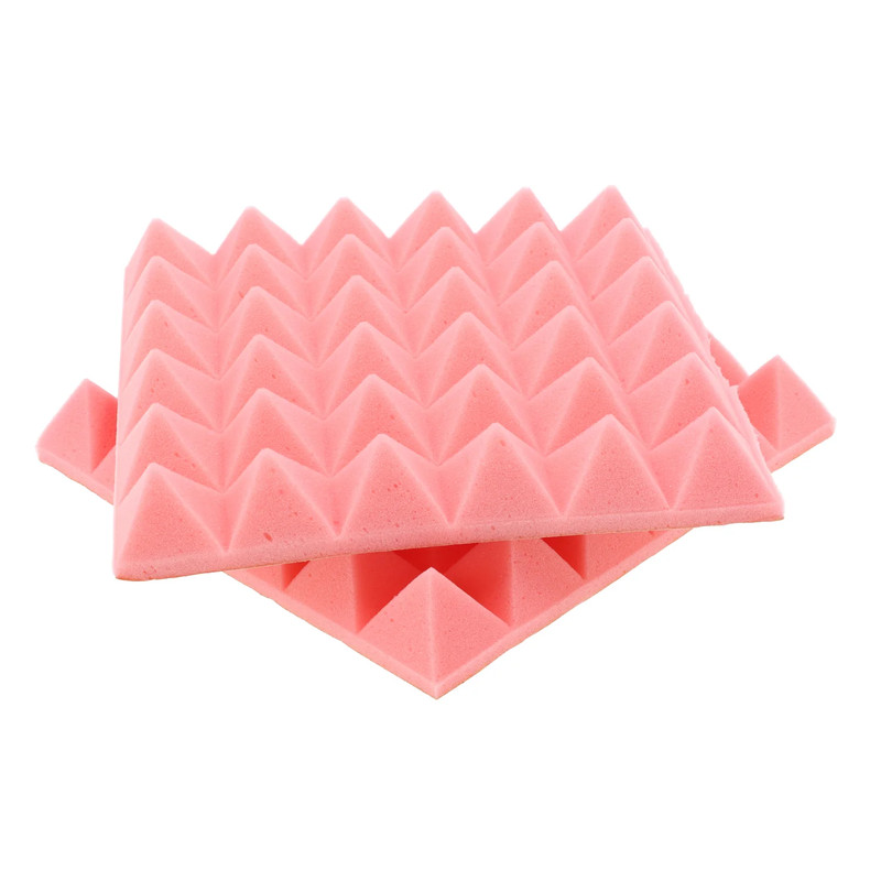 Epic Gamers Sound Proofing Foam w/ Adhesive (2pcs) 30x30x5cm - Pink - عازل صوت